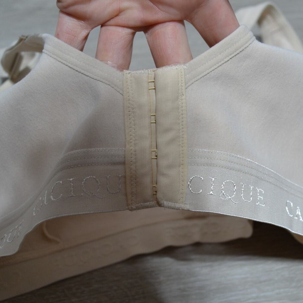 Cacique Unlined Full Coverage No Wire Tan Bra Size 48DD - Picture 3 of 9